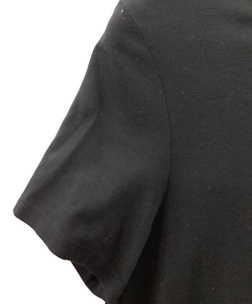 YOKO CHAN（ヨーコチャン）YOKO CHAN (ヨーコチャン) ヘムギャザーカットソー ブラック サイズ:38の古着・服飾アイテム