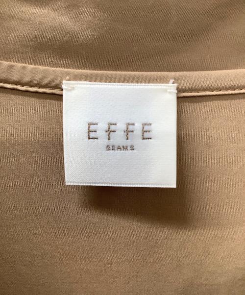 EFFE BEAMS（エッフェ ビームス）EFFE BEAMS (エッフェ ビームス) ティアードボウタイワンピース ベージュ サイズ:38の古着・服飾アイテム