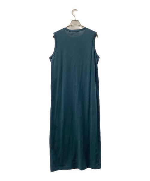 SACRA（サクラ）SACRA (サクラ) ノースリーブワンピース グリーン サイズ:38 未使用品の古着・服飾アイテム