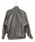 Whim Gazette (ウィムガゼット) ギンガムチェックボウタイブラウス ブラック×ホワイト サイズ:F：6000円