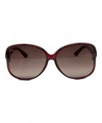 GUCCIグッチ）の古着「サングラス」｜レッド×ゴールド