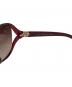 中古・古着 GUCCI (グッチ) サングラス レッド×ゴールド：13000円