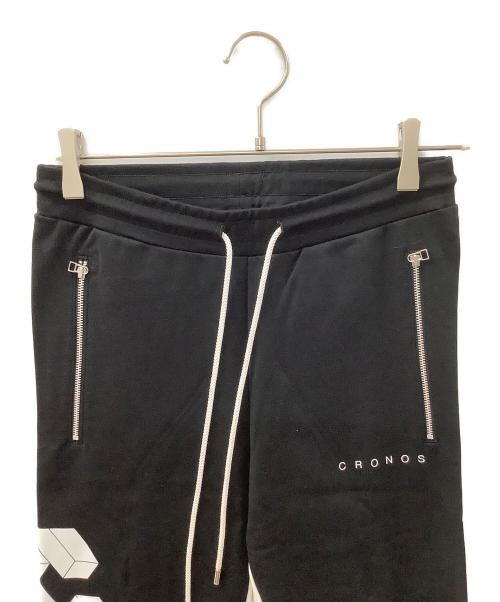 CRONOS（クロノス）CRONOS (クロノス) ジョガーパンツ ブラック サイズ:Mの古着・服飾アイテム