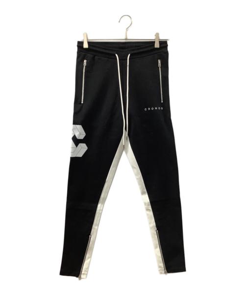 CRONOS（クロノス）CRONOS (クロノス) ジョガーパンツ ブラック サイズ:Mの古着・服飾アイテム