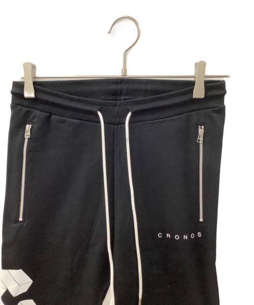 CRONOS（クロノス）CRONOS (クロノス) ジョガーパンツ ブラック サイズ:Mの古着・服飾アイテム
