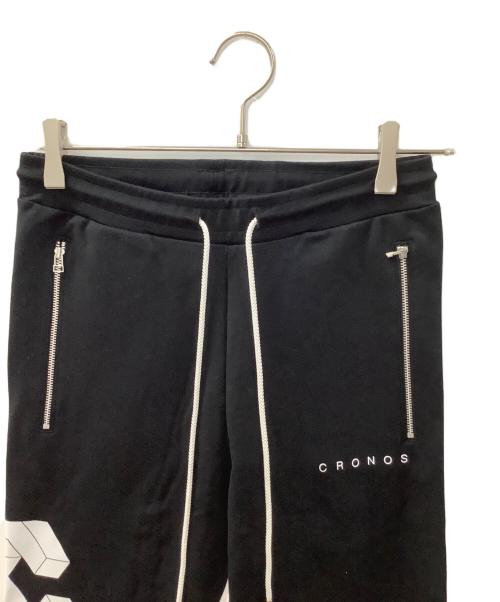 CRONOS（クロノス）CRONOS (クロノス) ジョガーパンツ ブラック サイズ:Mの古着・服飾アイテム