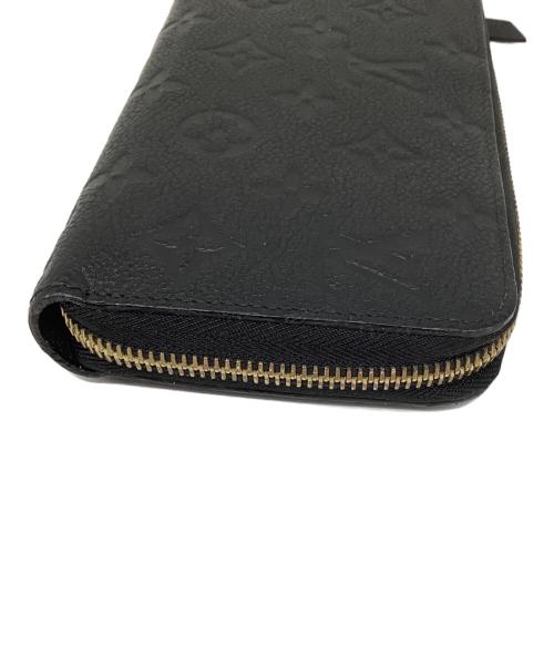LOUIS VUITTON（ルイ ヴィトン）LOUIS VUITTON (ルイ ヴィトン) ジッピーウォレット	モノグラム・アンプラント ブラックの古着・服飾アイテム
