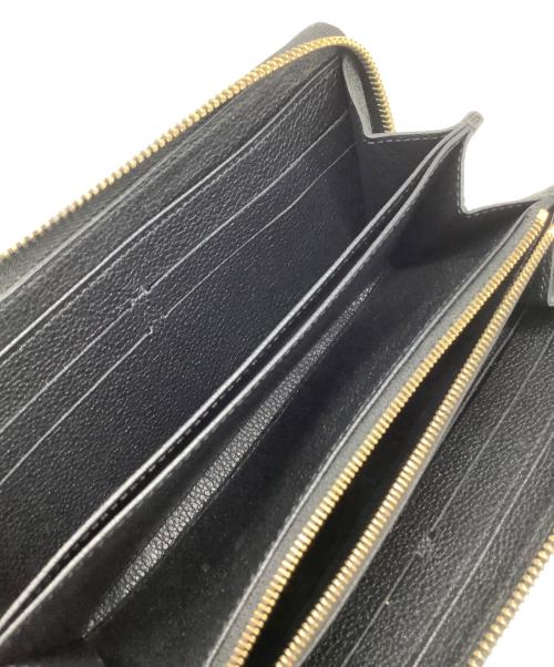 LOUIS VUITTON（ルイ ヴィトン）LOUIS VUITTON (ルイ ヴィトン) ジッピーウォレット	モノグラム・アンプラント ブラックの古着・服飾アイテム