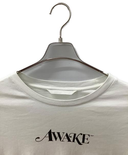 MONCLER（モンクレール）MONCLER (モンクレール) AWAKE (アウェイク) 半袖カットソー ホワイト サイズ:XXLの古着・服飾アイテム