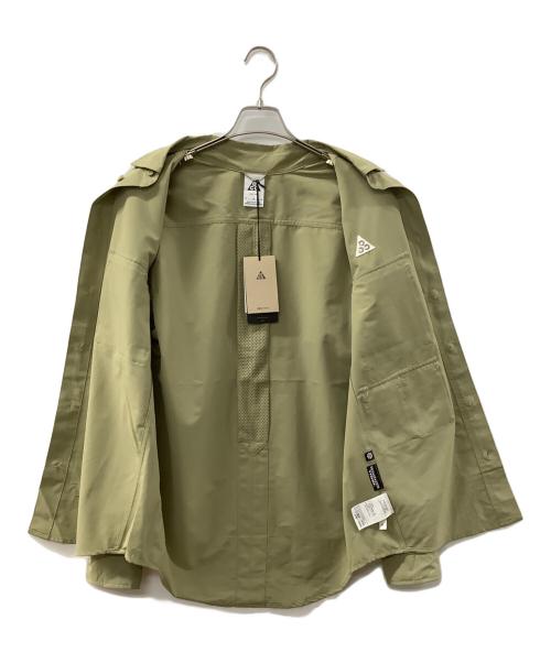 NIKE ACG（ナイキエーシージー）NIKE ACG (ナイキエージーシー) ナイロンジャケット カーキ サイズ:Mの古着・服飾アイテム