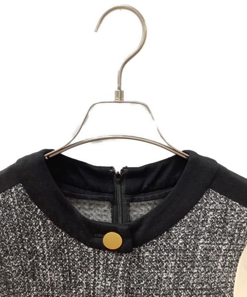 Diagram（ダイアグラム）Diagram (ダイアグラム) 長袖ワンピース グレー サイズ:36の古着・服飾アイテム