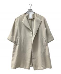 中古・古着通販】BURBERRY (バーバリー) ウールロングコート ベージュ