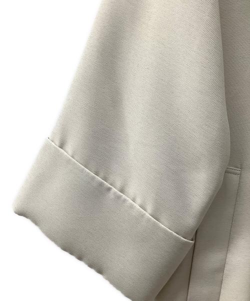 Noble（ノーブル）Noble (ノーブル) ガウンコート ベージュ サイズ:36の古着・服飾アイテム