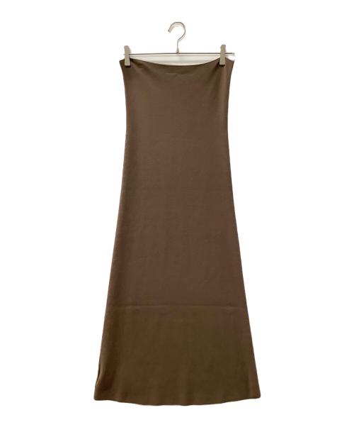 BABYLONE（バビロン）BABYLONE (バビロン) ニットベアOP ブラウン サイズ:F 未使用品の古着・服飾アイテム