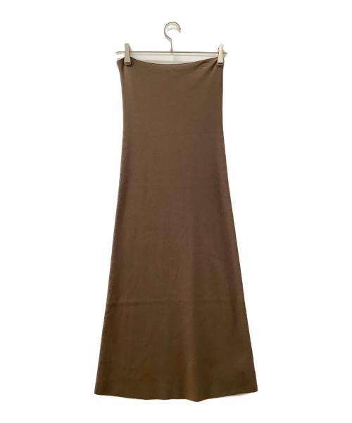 BABYLONE（バビロン）BABYLONE (バビロン) ニットベアOP ブラウン サイズ:F 未使用品の古着・服飾アイテム