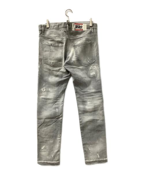 DSQUARED2（ディースクエアード）DSQUARED2 (ディースクエアード) デニムパンツ グレー サイズ:48の古着・服飾アイテム