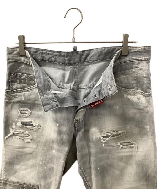 DSQUARED2（ディースクエアード）DSQUARED2 (ディースクエアード) デニムパンツ グレー サイズ:48の古着・服飾アイテム