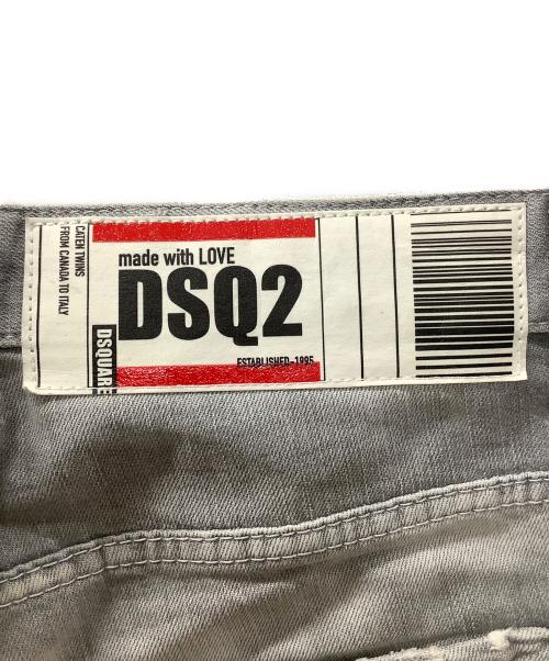 DSQUARED2（ディースクエアード）DSQUARED2 (ディースクエアード) デニムパンツ グレー サイズ:48の古着・服飾アイテム