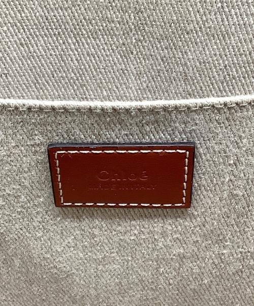 Chloe（クロエ）Chloe (クロエ) トートバッグ ブラウン×ベージュの古着・服飾アイテム