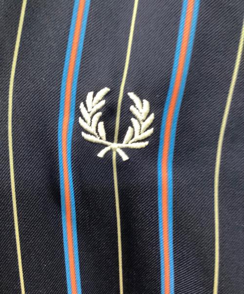 FRED PERRY（フレッドペリー）FRED PERRY (フレッドペリー) ノースリーブ・キャミソールワンピース ネイビー サイズ:UK10の古着・服飾アイテム