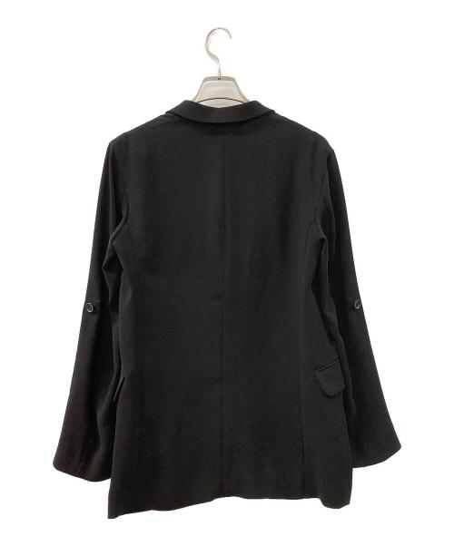 uncrave（アンクレイヴ）uncrave (アンクレイヴ) テーラードジャケット ブラックの古着・服飾アイテム