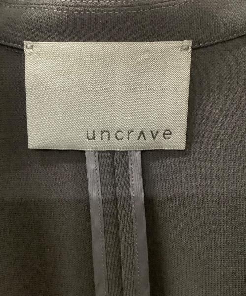 uncrave（アンクレイヴ）uncrave (アンクレイヴ) テーラードジャケット ブラックの古着・服飾アイテム