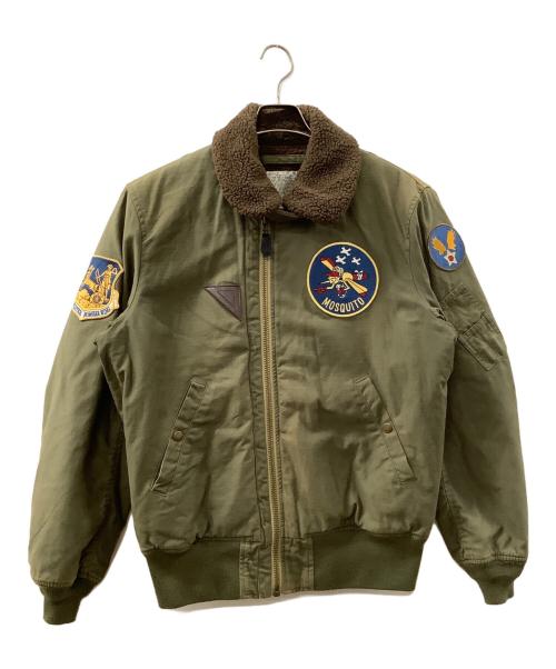 AVIREX（アヴィレックス）AVIREX (アヴィレックス) B-15A グリーン サイズ:XLの古着・服飾アイテム