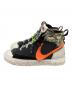 NIKE (ナイキ) BLAZER MID/READYMADE ブラック×ホワイト サイズ:US7.5：10000円