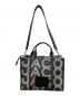 中古・古着 MARC JACOBS (マークジェイコブス) デニムトートバッグ グレー：22000円