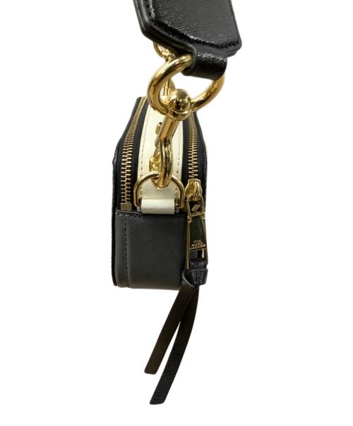 MARC JACOBS（マークジェイコブス）MARC JACOBS (マークジェイコブス) ショルダーバッグ ブラック×ホワイトの古着・服飾アイテム