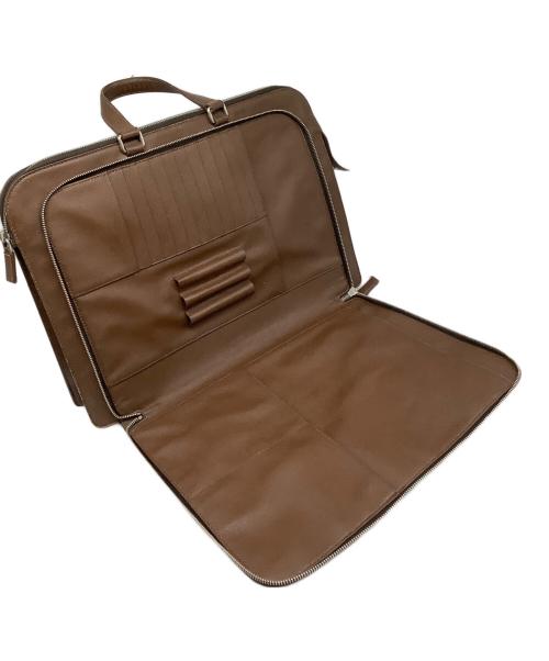 PRADA（プラダ）PRADA (プラダ) ブリーフケース ブラウンの古着・服飾アイテム