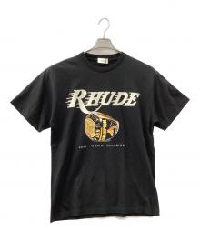 RHUDE（ルード）の古着「Tシャツ」｜ブラック