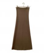 BABYLONEバビロン）の古着「ニットベアOP」｜ブラウン