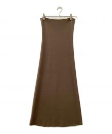 BABYLONE（バビロン）の古着「ニットベアOP」｜ブラウン