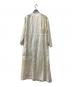 MACPHEE (マカフィー) シルクリネンレースドッキング アシンメトリーコートワンピース アイボリー サイズ:36：8000円