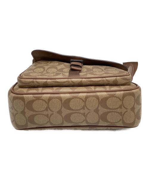 COACH（コーチ）COACH (コーチ) シグネチャー ブラウン×ベージュの古着・服飾アイテム