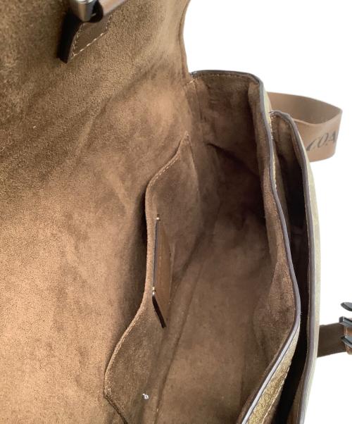 COACH（コーチ）COACH (コーチ) シグネチャー ブラウン×ベージュの古着・服飾アイテム