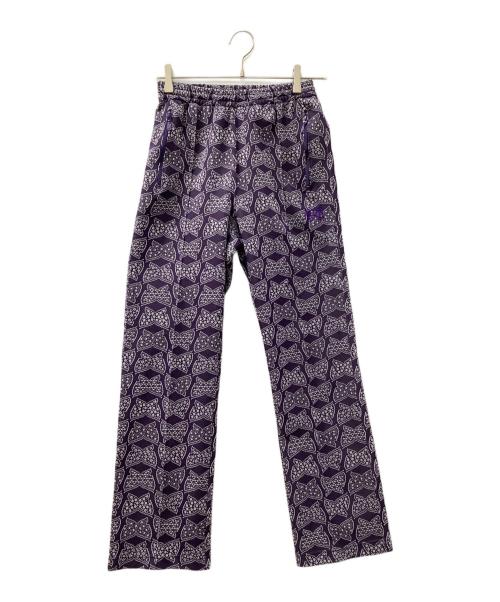 Needles（ニードルズ）Needles (ニードルズ) Track Pant Poly Jacquard Diamond パープル サイズ:XSの古着・服飾アイテム