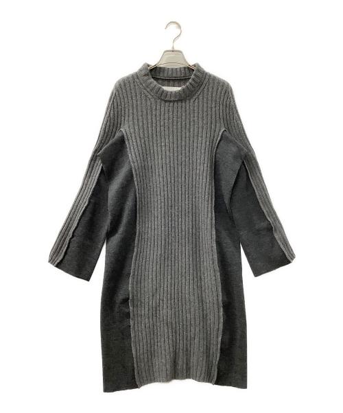 MARTIN MARGIELA（マルタン・マルジェラ）MARTIN MARGIELA (マルタン・マルジェラ) ニットワンピース グレー サイズ:XSの古着・服飾アイテム