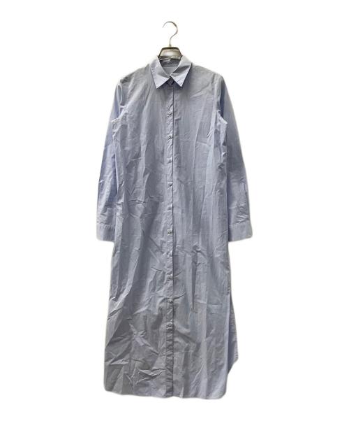 MM6 Maison Margiela（エムエムシックスメゾンマルジェラ）MM6 Maison Margiela (エムエムシックスメゾンマルジェラ) シャツワンピース スカイブルー サイズ:40の古着・服飾アイテム