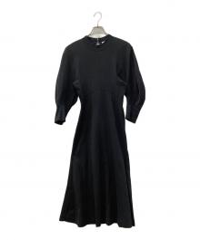 Mame Kurogouchi（マメクロゴウチ）の古着「Classic Cotton Dress BLACK」｜ブラック