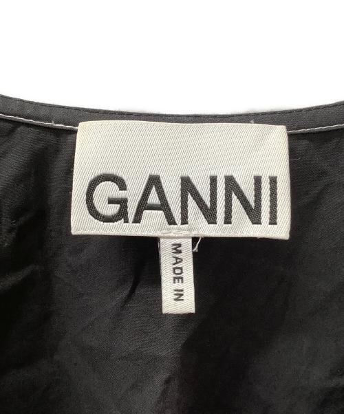 GANNI（ガニー）GANNI (ガニー) 長袖ワンピース ブラック サイズ:34の古着・服飾アイテム