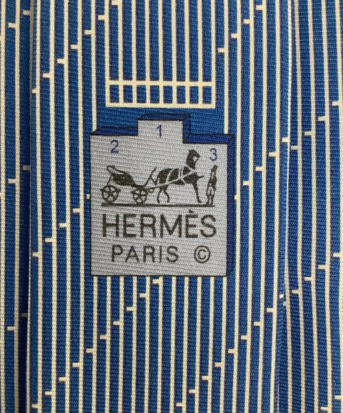 HERMES（エルメス）HERMES (エルメス) ネクタイ ブルー サイズ:-の古着・服飾アイテム