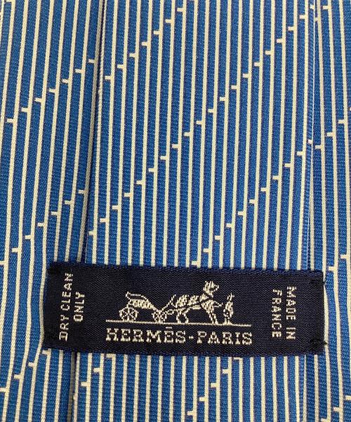 HERMES（エルメス）HERMES (エルメス) ネクタイ ブルー サイズ:-の古着・服飾アイテム