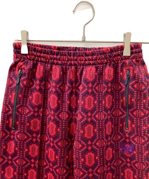 Needles（ニードルズ）Needles (ニードルズ) Track Pant-Poly Jacquard レッド サイズ:Sの古着・服飾アイテム