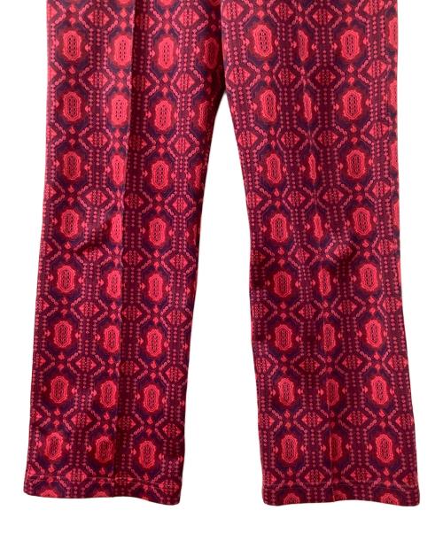 Needles（ニードルズ）Needles (ニードルズ) Track Pant-Poly Jacquard レッド サイズ:Sの古着・服飾アイテム