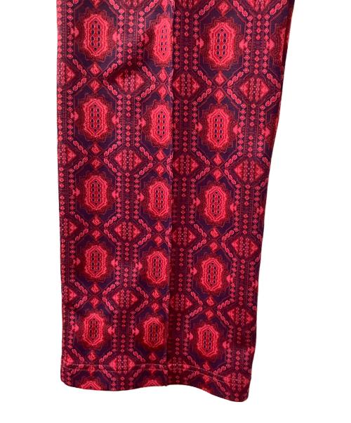 Needles（ニードルズ）Needles (ニードルズ) Track Pant-Poly Jacquard レッド サイズ:Sの古着・服飾アイテム