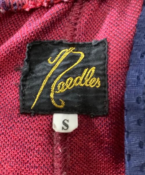 Needles（ニードルズ）Needles (ニードルズ) Track Pant-Poly Jacquard レッド サイズ:Sの古着・服飾アイテム