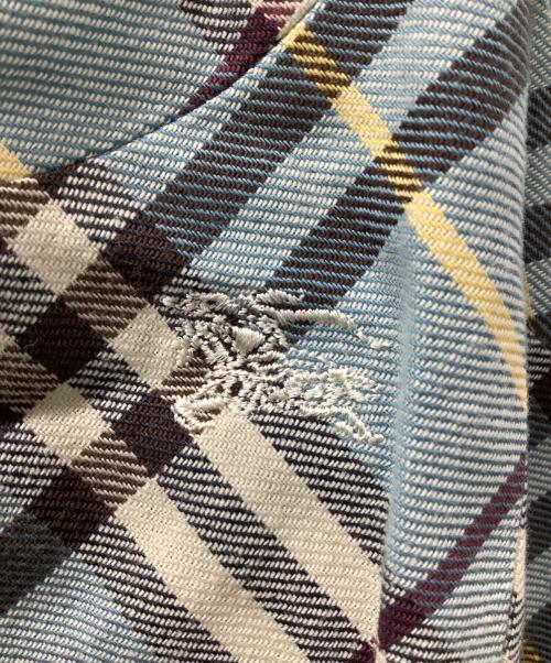 BURBERRY BLUE LABEL（バーバリー ブルー レーベル）BURBERRY BLUE LABEL (バーバリーロンドンブルーレーベル) ノースリーブワンピース スカイブルー サイズ:36の古着・服飾アイテム