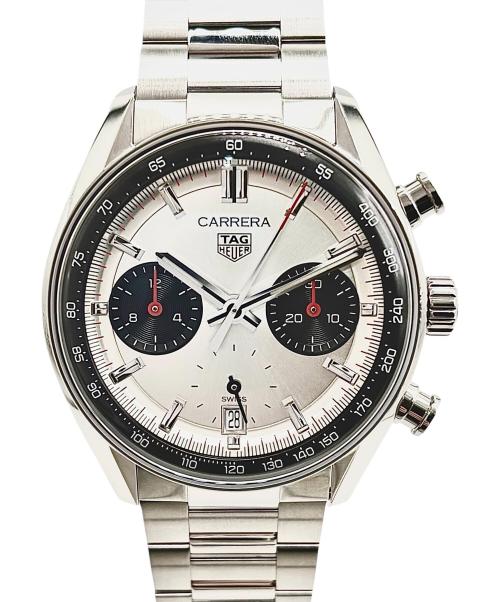 TAG Heuer（タグ・ホイヤー）TAG Heuer (タグ・ホイヤー) Carrera Chronograph カレラ クロノグラフ Ref.CBS2216 39mm シルバー文字盤 シルバー文字盤 サイズ:39mm/19.5cmの古着・服飾アイテム
